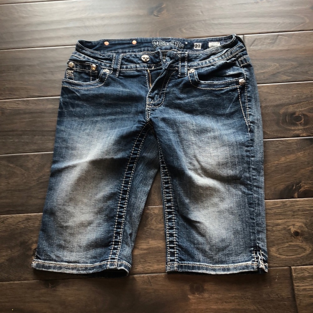 MissMe Bermuda jean shorts
